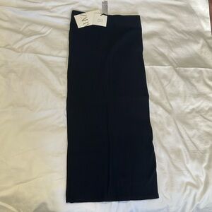 Black Body Con Skirt